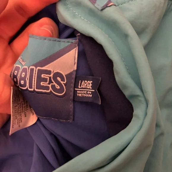 Chubbies 501 Reversible Fleece Sherpa Vest L Outdoor Camping Retro 90s Y2K Hike - Picture 9 of 10